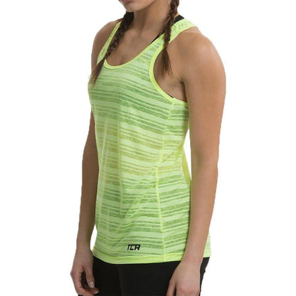 TCA Ultralite Womens Running Vest Tank Top - Yellow - Start Fitness