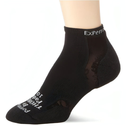 Thorlos Experia CoolMax Micro Mini Crew Running Socks - Black 036383068009 - Start Fitness