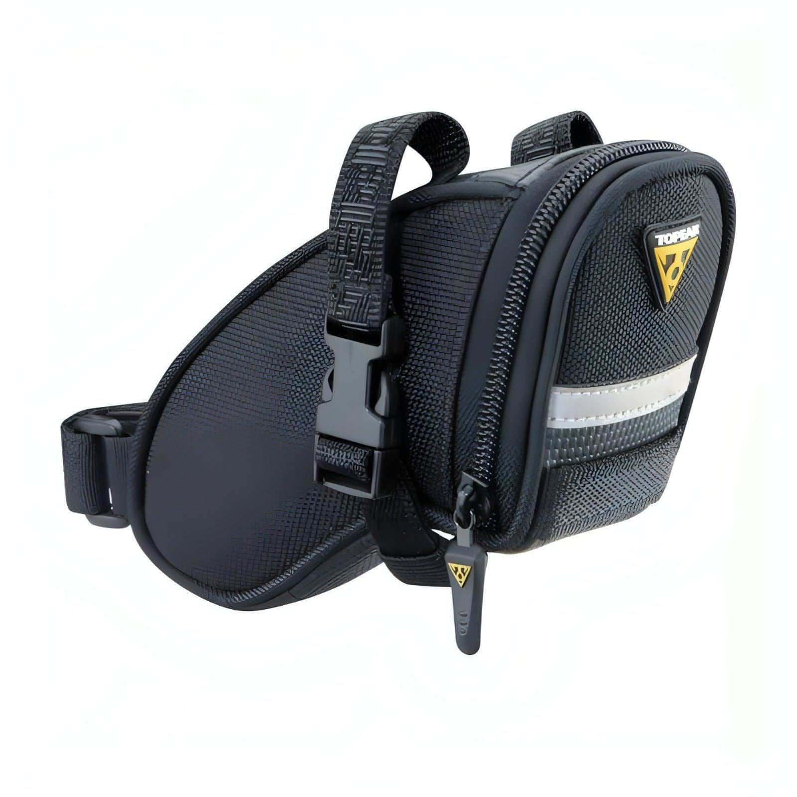 Topeak Aero Wedge Pack Saddle Bag Micro - Black 768661116538 - Start Fitness