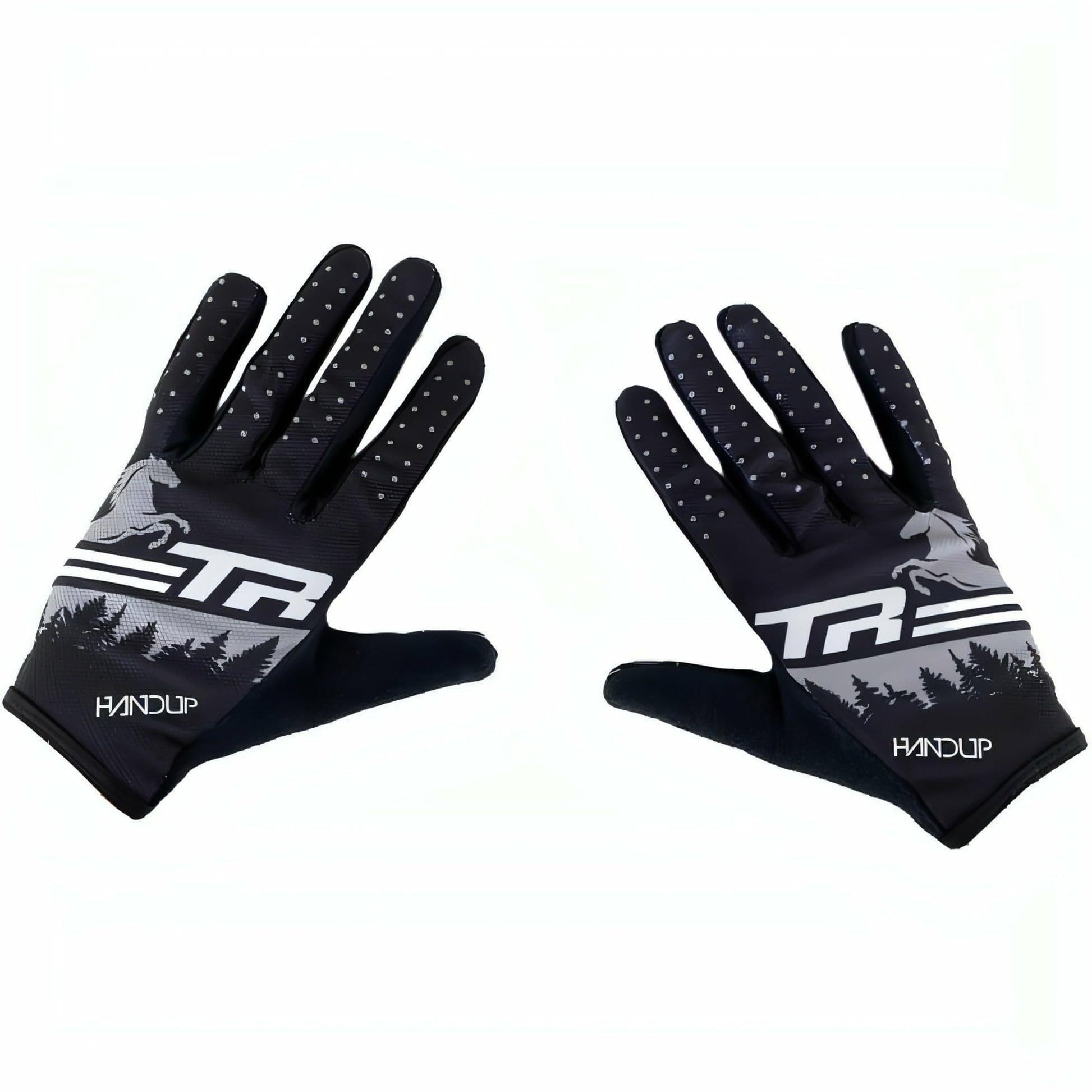 Transition TBC Giddy Up Full Finger Cycling Gloves -Black - Start Fitness