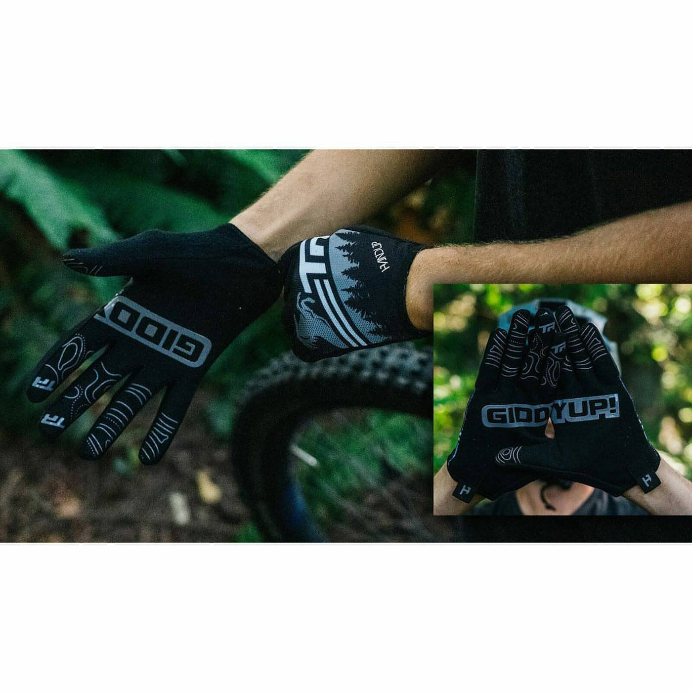 tibisi handschuhe Transition TBC Giddy Up Full Finger Cycling Gloves