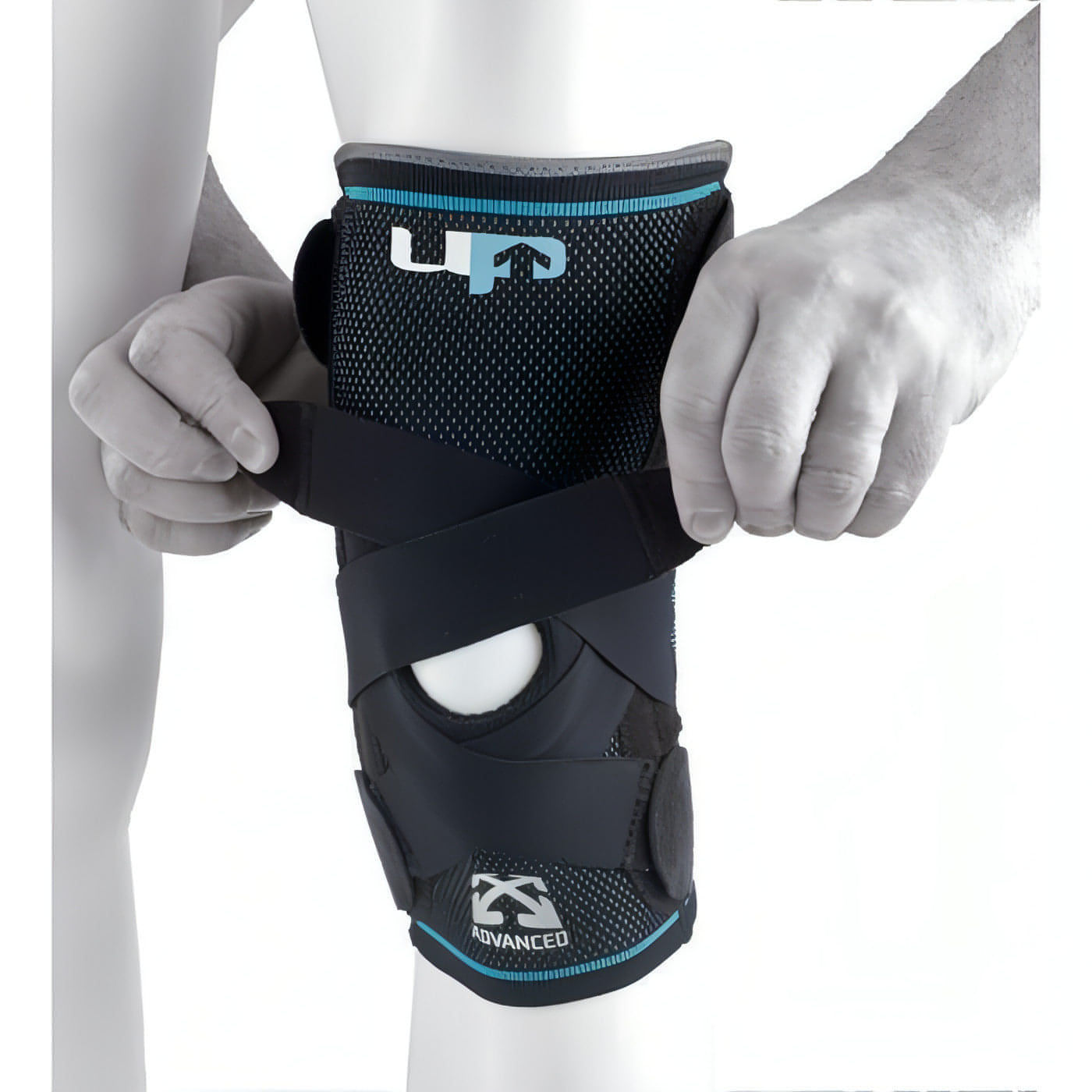 Ultimate Performance Advanced Compression Knee Support - Black - Start Fitness