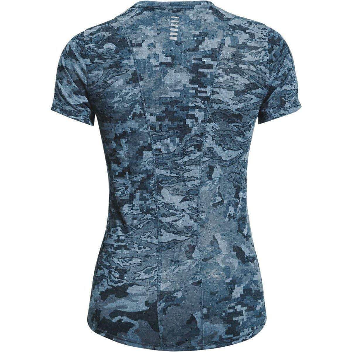 Under Armour Breeze Short Sleeve Womens Running Top - Blue - Start Fitness