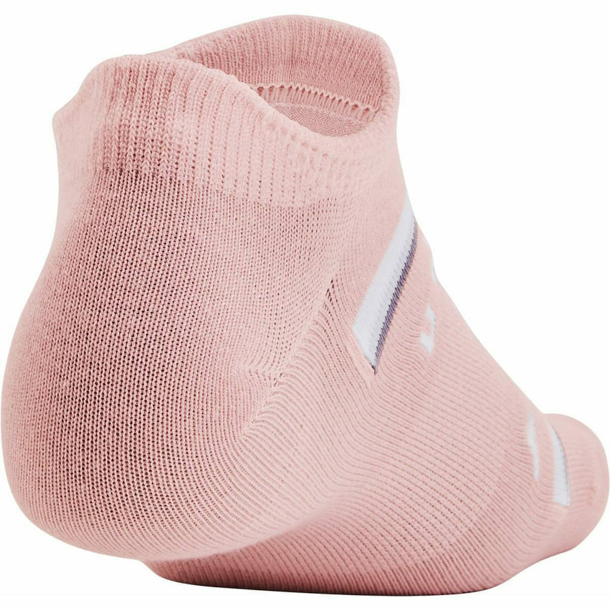 Under Armour Essential (6 Pack) Womens No Show Socks - Pink 195252567385 - Start Fitness
