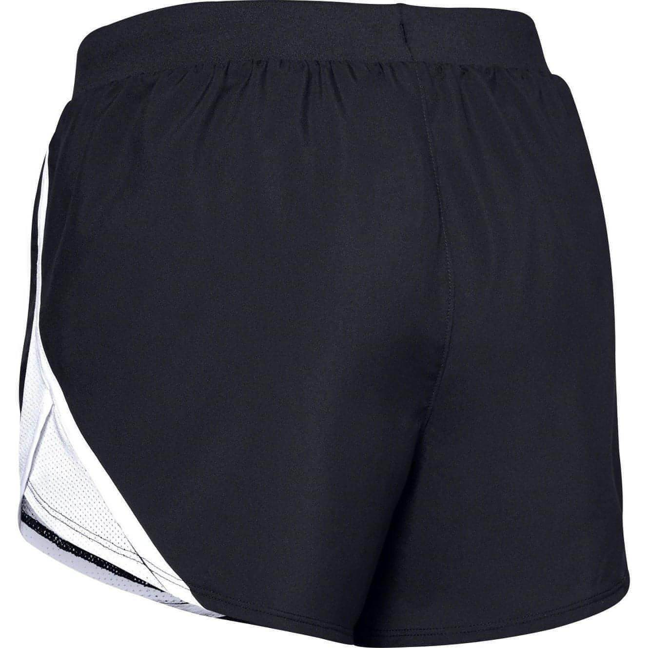 Under Armour Fly By 2.0 Womens Running Shorts Black Start Fitness