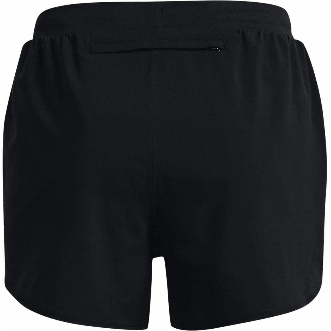 Under Armour Fly By Elite 3 Inch Womens Running Shorts - Black - Start Fitness