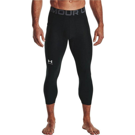 Under Armour HeatGear 3/4 Capri Mens Compression Tights - Black - Start Fitness
