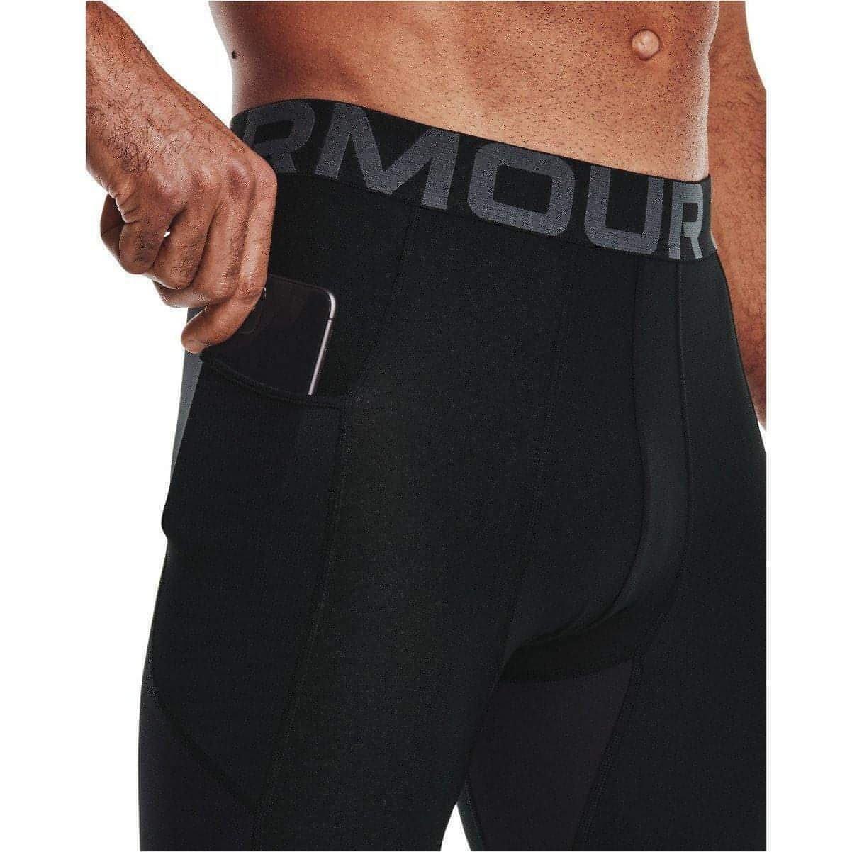 Under Armour HeatGear Mens 3/4 Capri Training Tights - Black – Start Fitness