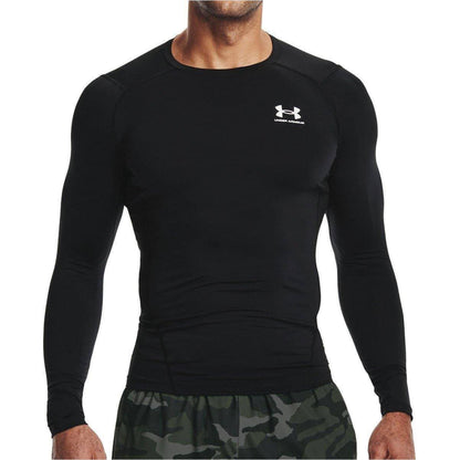 Under Armour HeatGear Armour Long Sleeve Mens Compression Top - Black –  Start Fitness