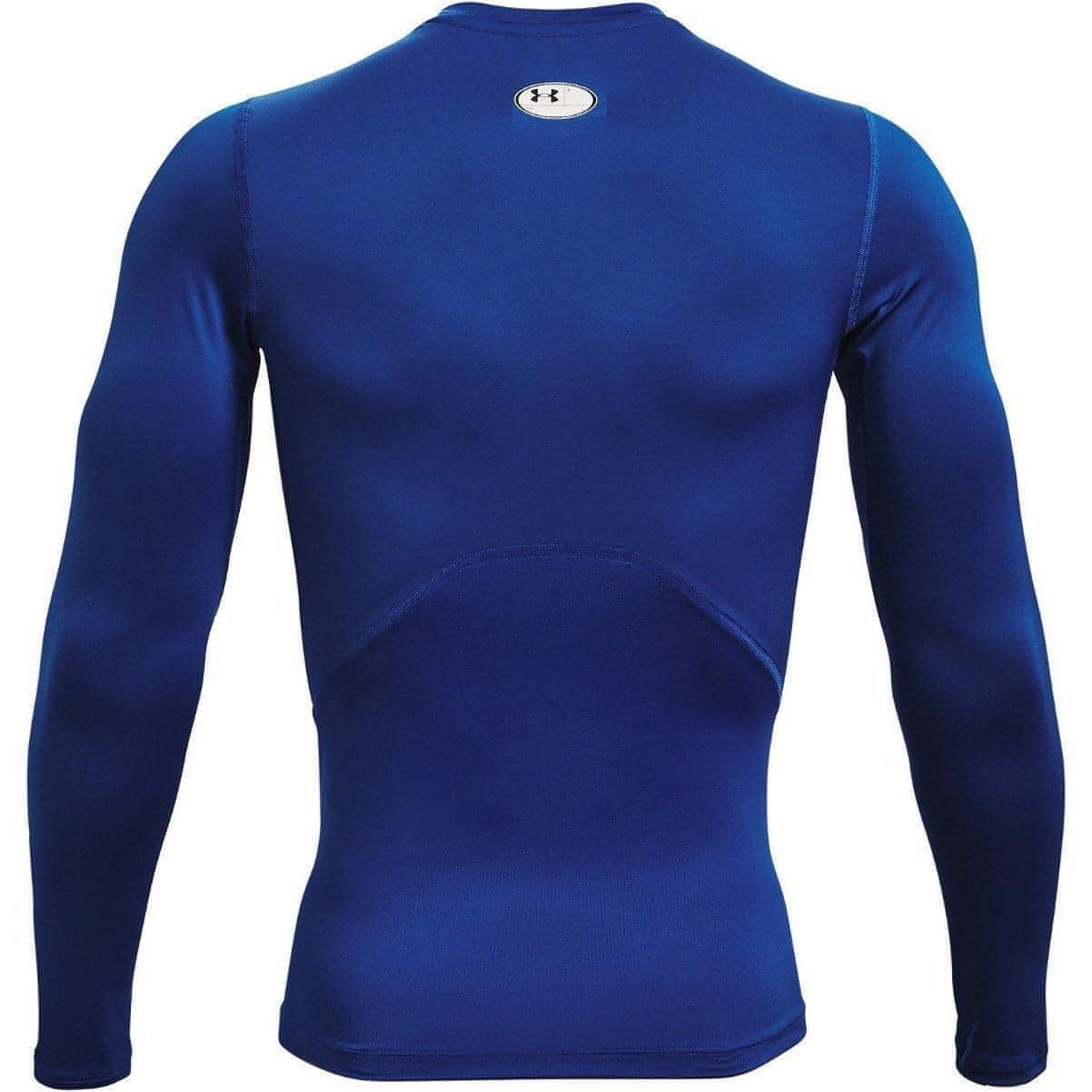Under Armour HeatGear Armour Long Sleeve Mens Compression Top -Blue - Start Fitness
