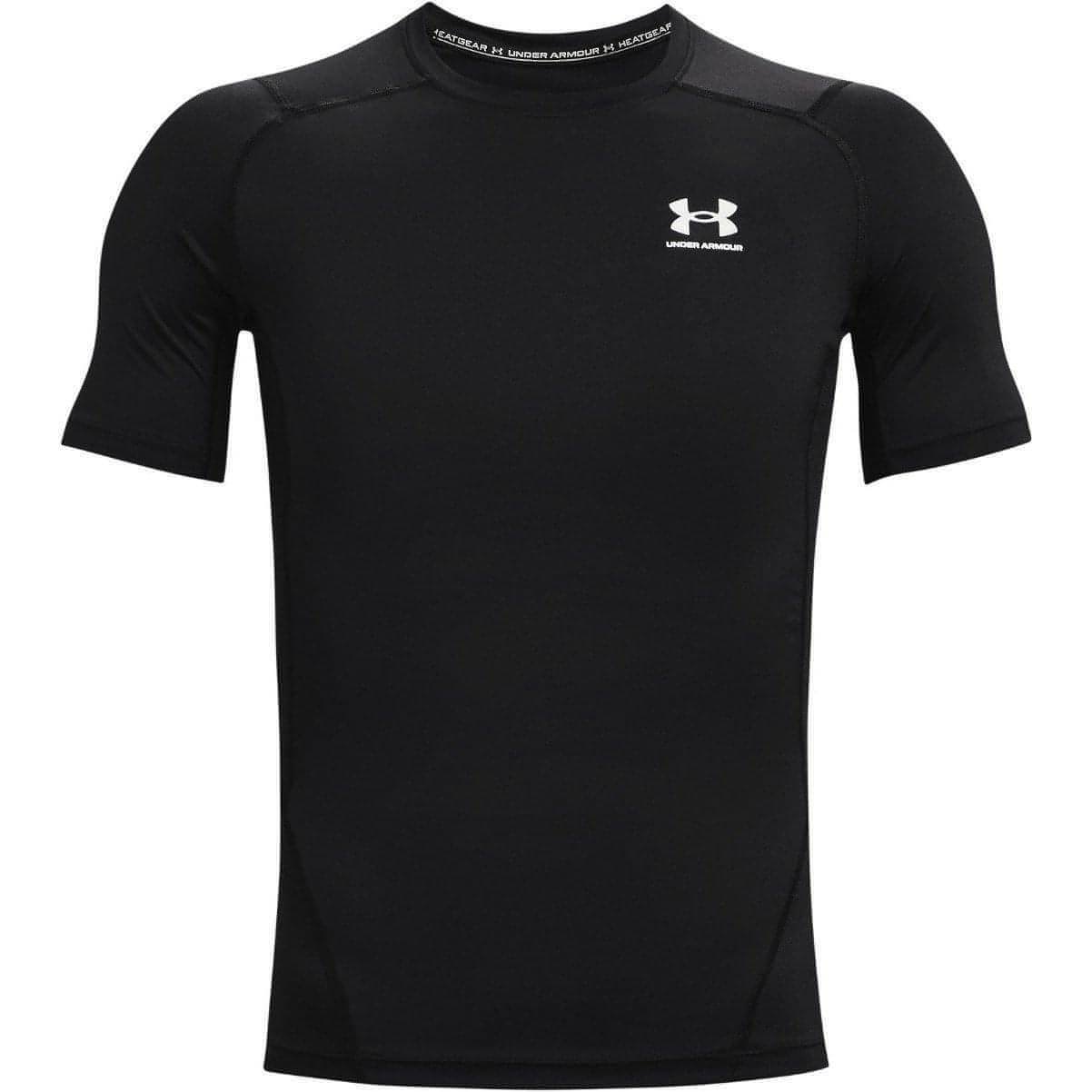 Under Armour HeatGear Armour Short Sleeve Mens Compression Top - Black - Start Fitness