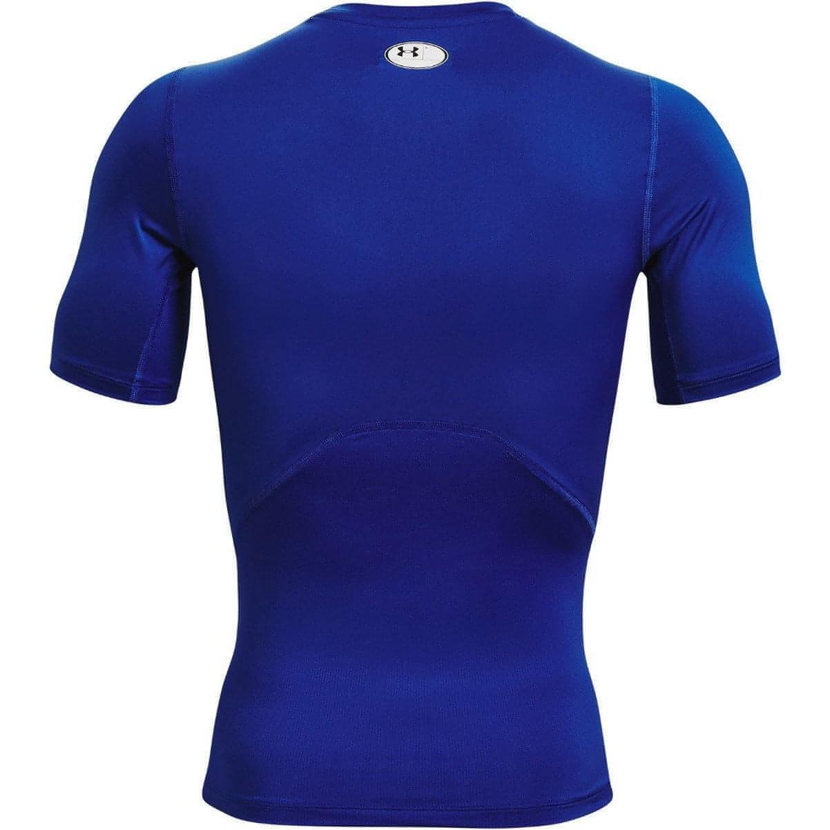 Under Armour HeatGear Armour Short Sleeve Mens Compression Top - Blue - Start Fitness