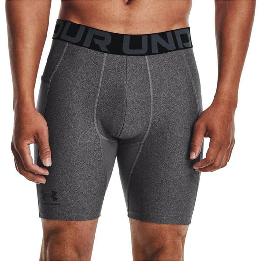 Under Armour HeatGear Mens Short Compression Tights - Grey - Start Fitness