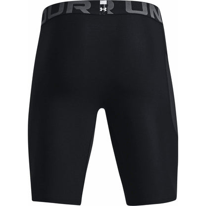 Under Armour HeatGear Pocket Long Mens Short Compression Tights - Black - Start Fitness