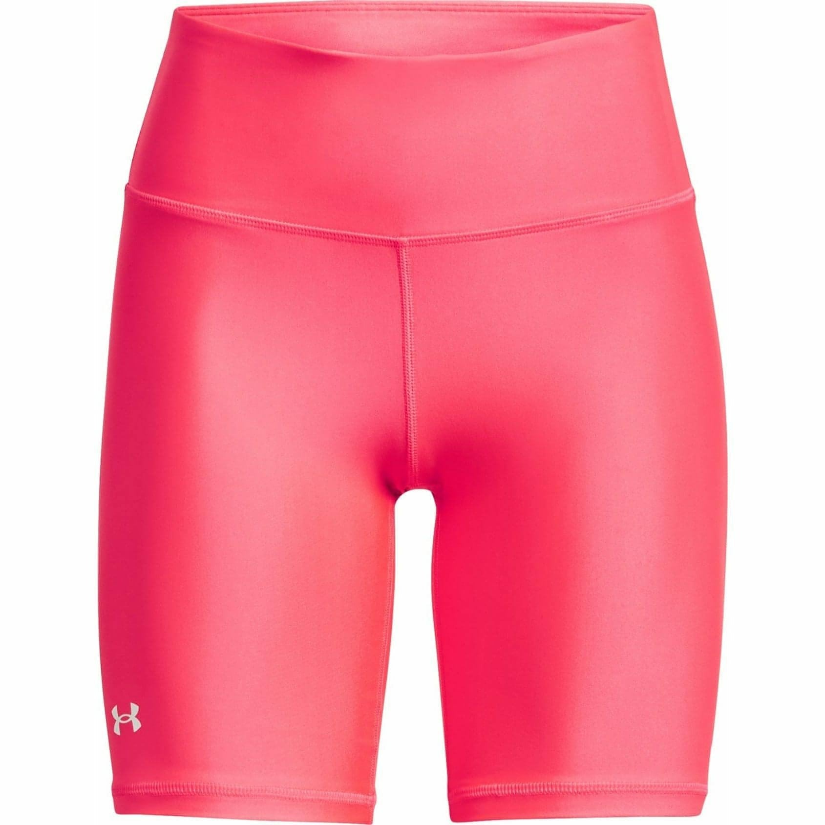 Under Armour HeatGear Armour Womens Short Running Tights - Pink – Start  Fitness