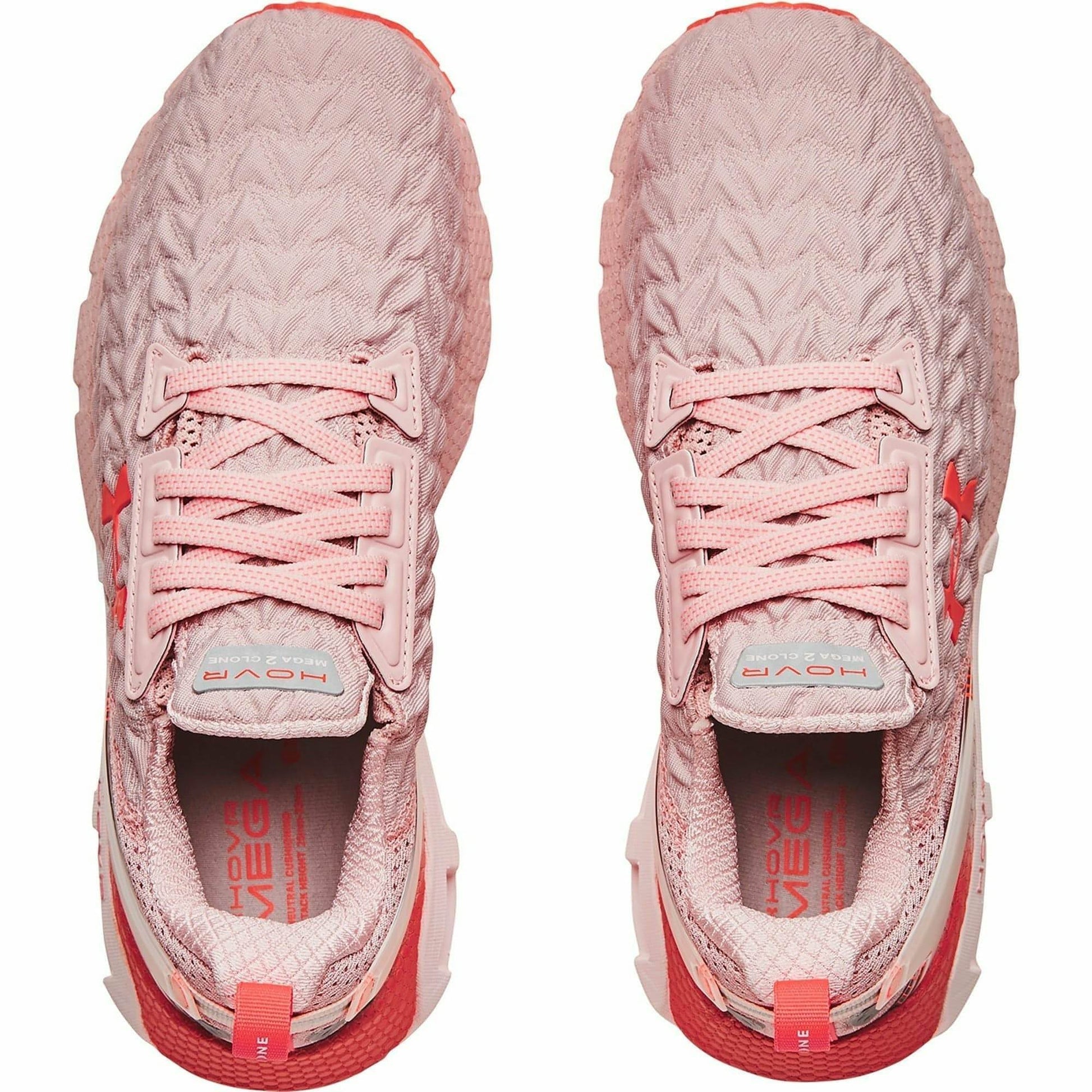 Under Armour HOVR Mega 2 Clone Womens Running Shoes - Pink - Start Fitness