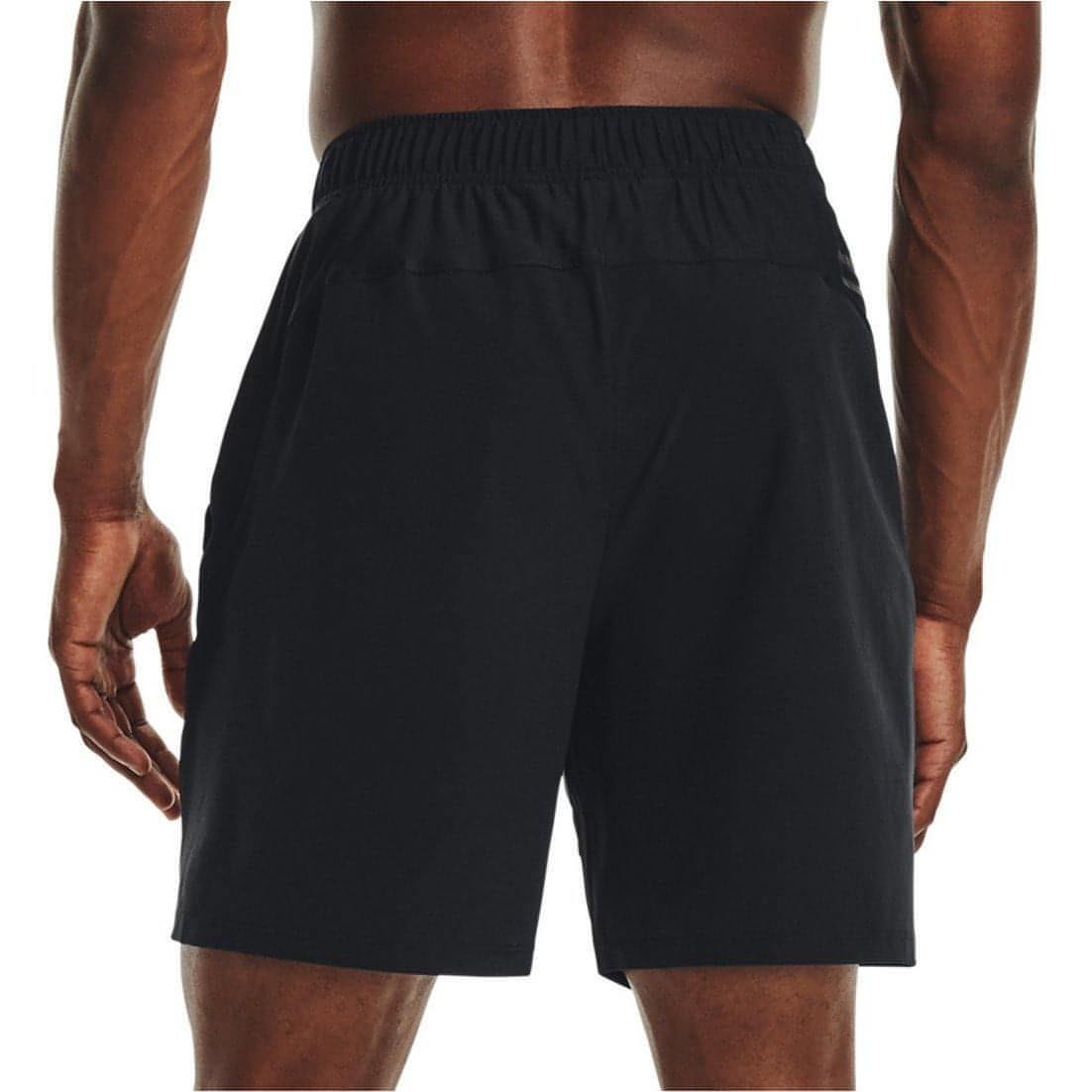 Under Armour Knit Woven Hybrid Mens Training Shorts - Black - Start Fitness