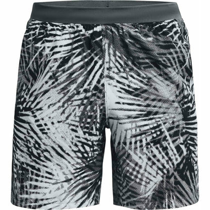 Under Armour Launch 7 Inch Print Mens Running Shorts - Grey - Start Fitness