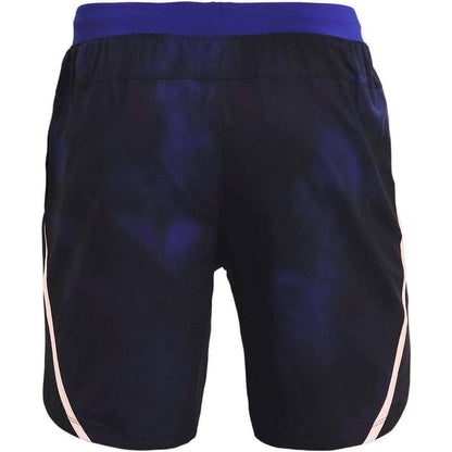 Under Armour Launch Printed 7 Inch Mens Running Shorts - Blue - Start Fitness