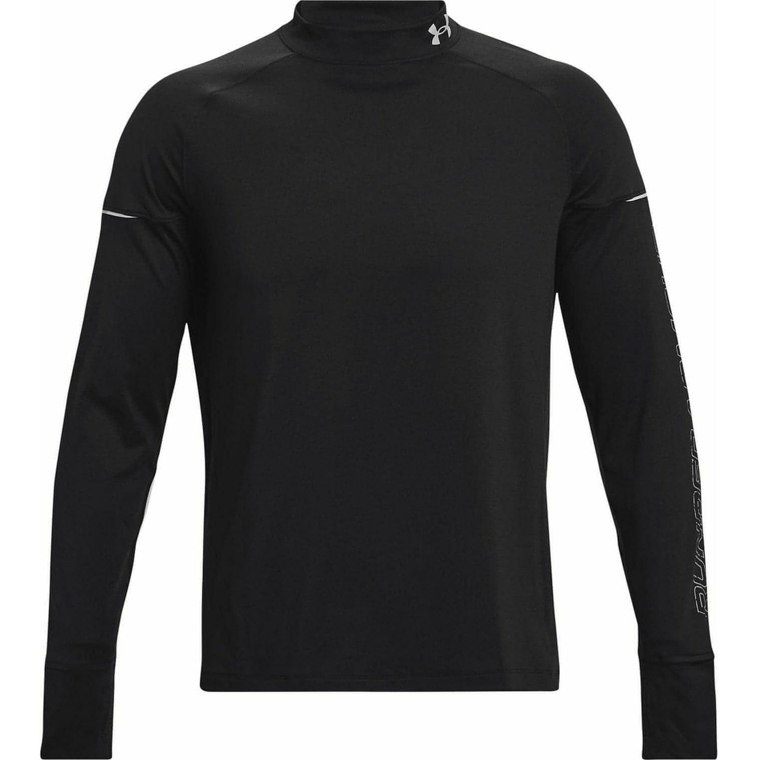 Under Armour OutRun The Cold Long Sleeve Mens Running Top - Black - Start Fitness