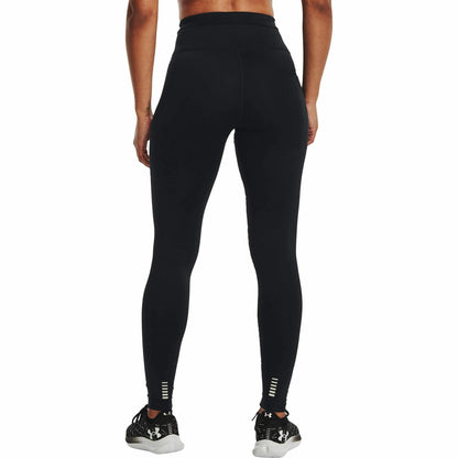 Under Armour OutRun The Cold Womens Long Running Tights - Black - Start Fitness