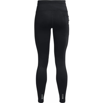 Under Armour OutRun The Cold Womens Long Running Tights - Black - Start Fitness