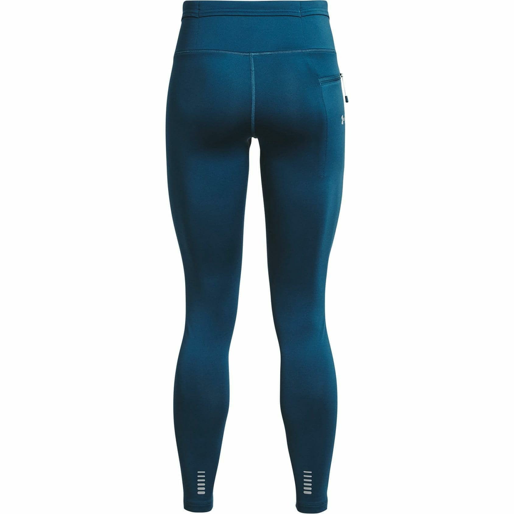Under Armour OutRun The Cold Womens Long Running Tights - Blue - Start Fitness