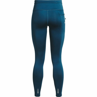 Under Armour OutRun The Cold Womens Long Running Tights - Blue - Start Fitness