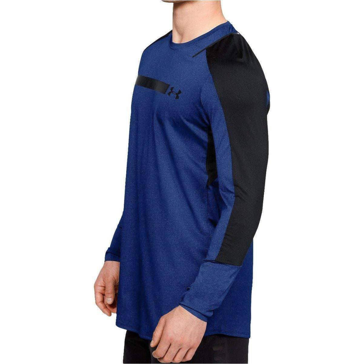 Under Armour Perpetual Fitted Long Sleeve Mens Training Top - Blue - Start Fitness