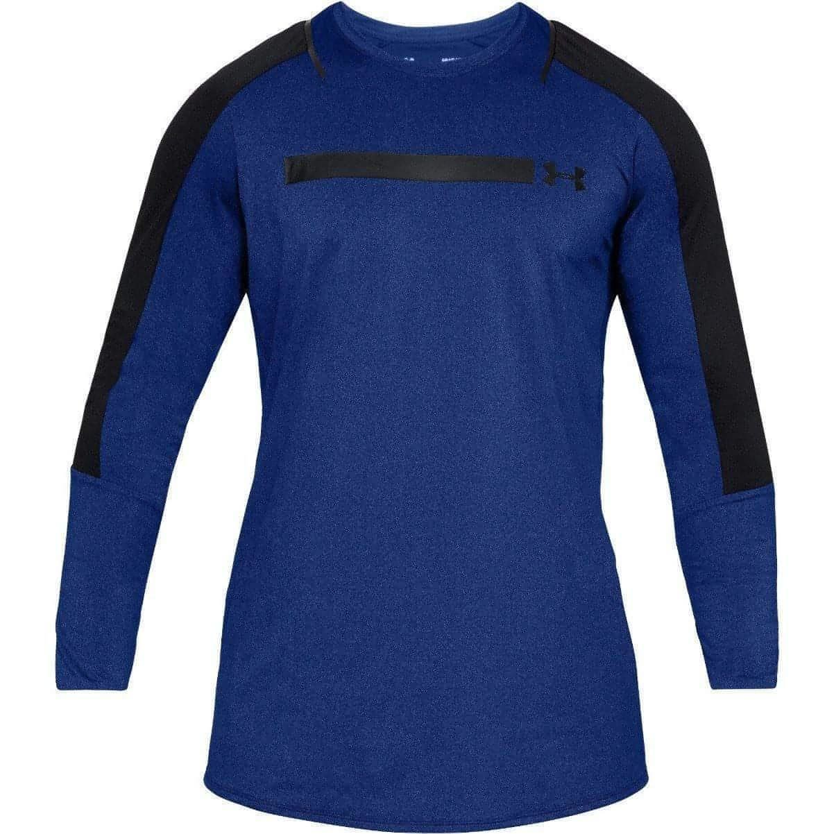 Under Armour Perpetual Fitted Long Sleeve Mens Training Top - Blue - Start Fitness