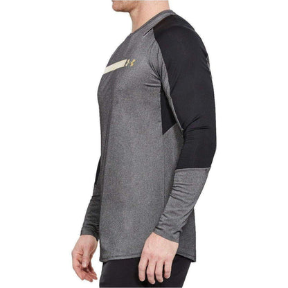 Under Armour Perpetual Fitted Long Sleeve Mens Training Top - Grey - Start Fitness