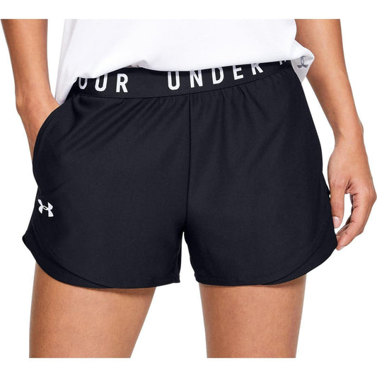 Under Armour Play Up 3.0 Womens Running Shorts - Black - Start Fitness