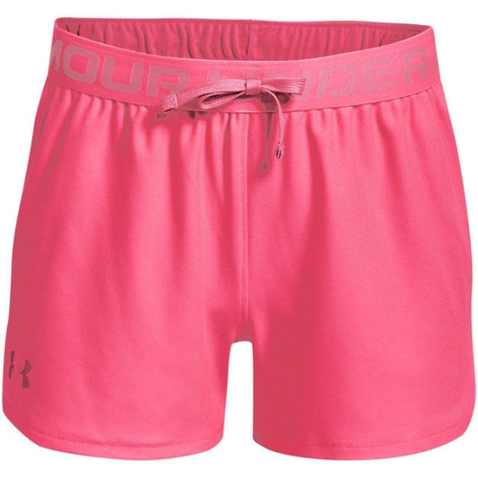Under Armour Play Up Junior Running Shorts - Pink - Start Fitness