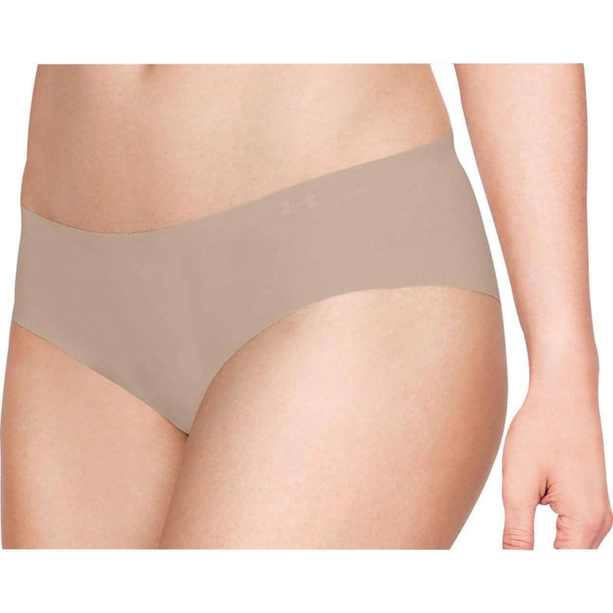 Under Armour Pure Stretch (3 Pack) Womens Brief - Nude - Start Fitness
