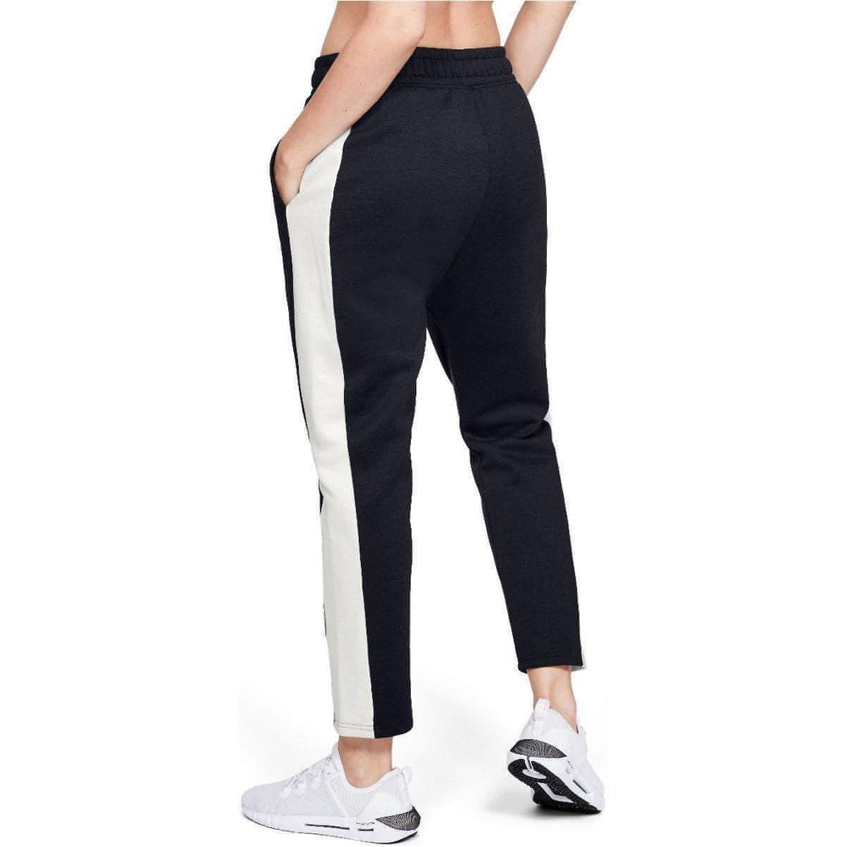 Under Armour Recover Womens Fleece Pants Black Start Fitness