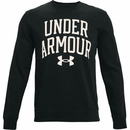 Under Armour Rival Terry Mens Training Sweatshirt - Black - Start Fitness