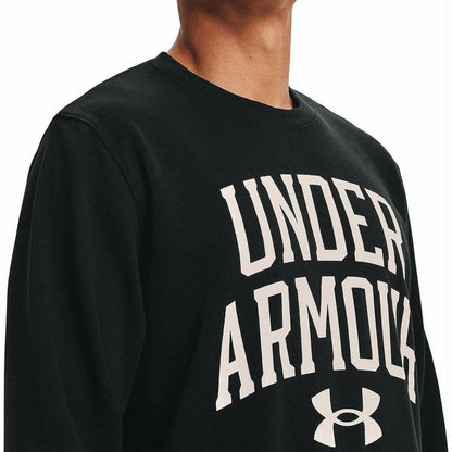 Under Armour Rival Terry Mens Training Sweatshirt - Black - Start Fitness