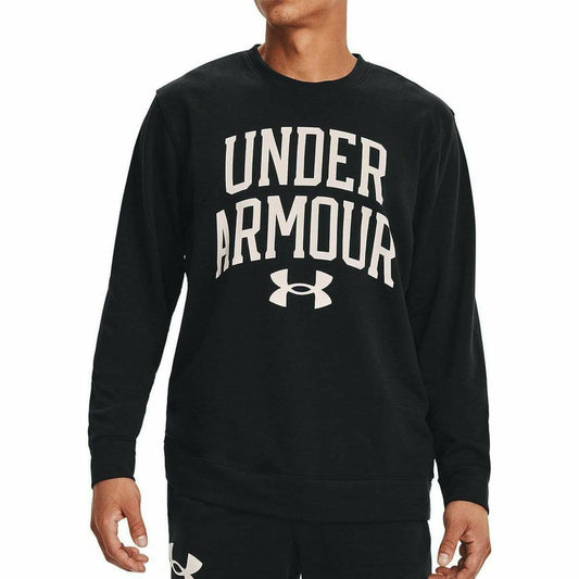 Under Armour Rival Terry Mens Training Sweatshirt - Black - Start Fitness