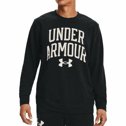 Under Armour Rival Terry Mens Training Sweatshirt - Black - Start Fitness