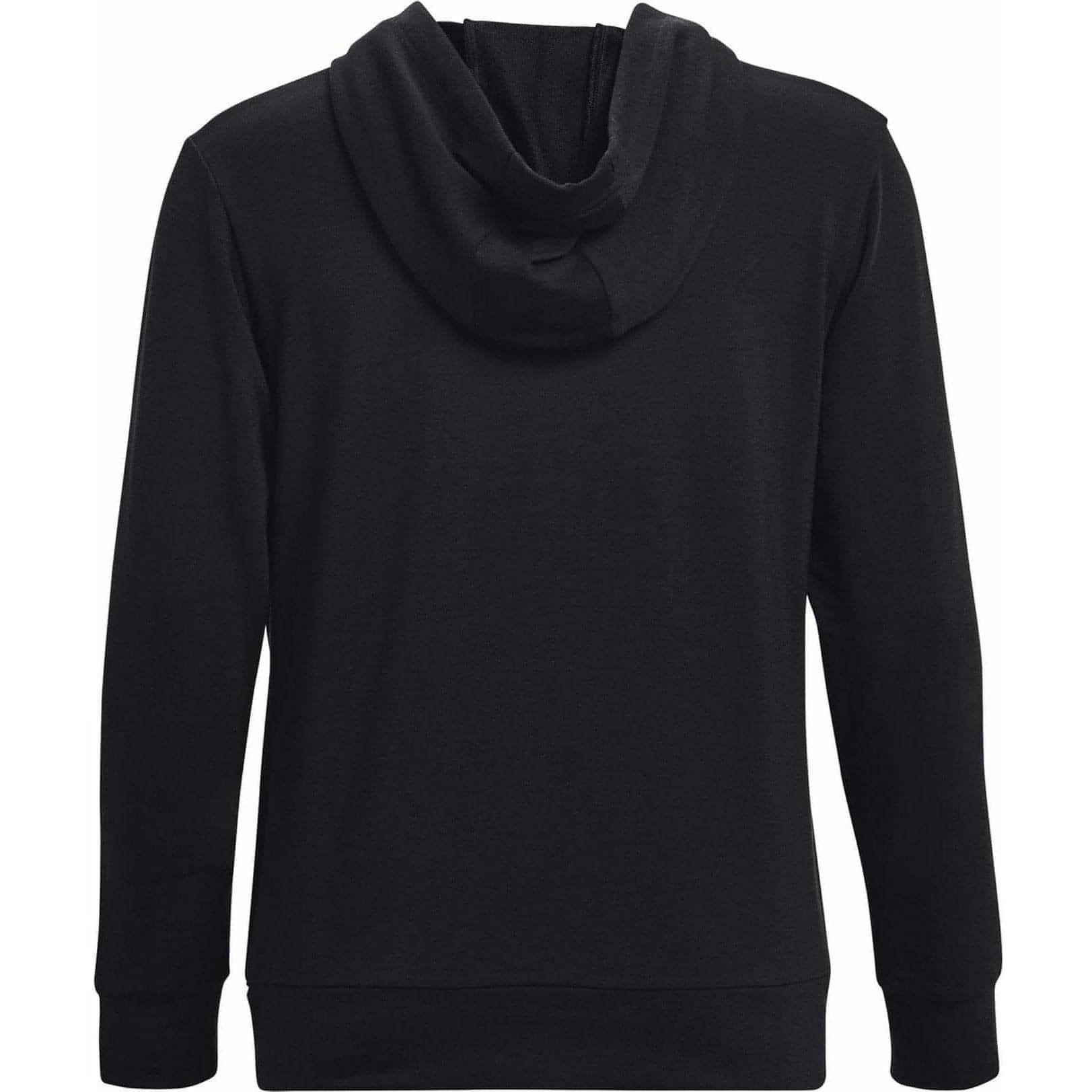 Under Armour Rival Terry Womens Hoody - Black - Start Fitness