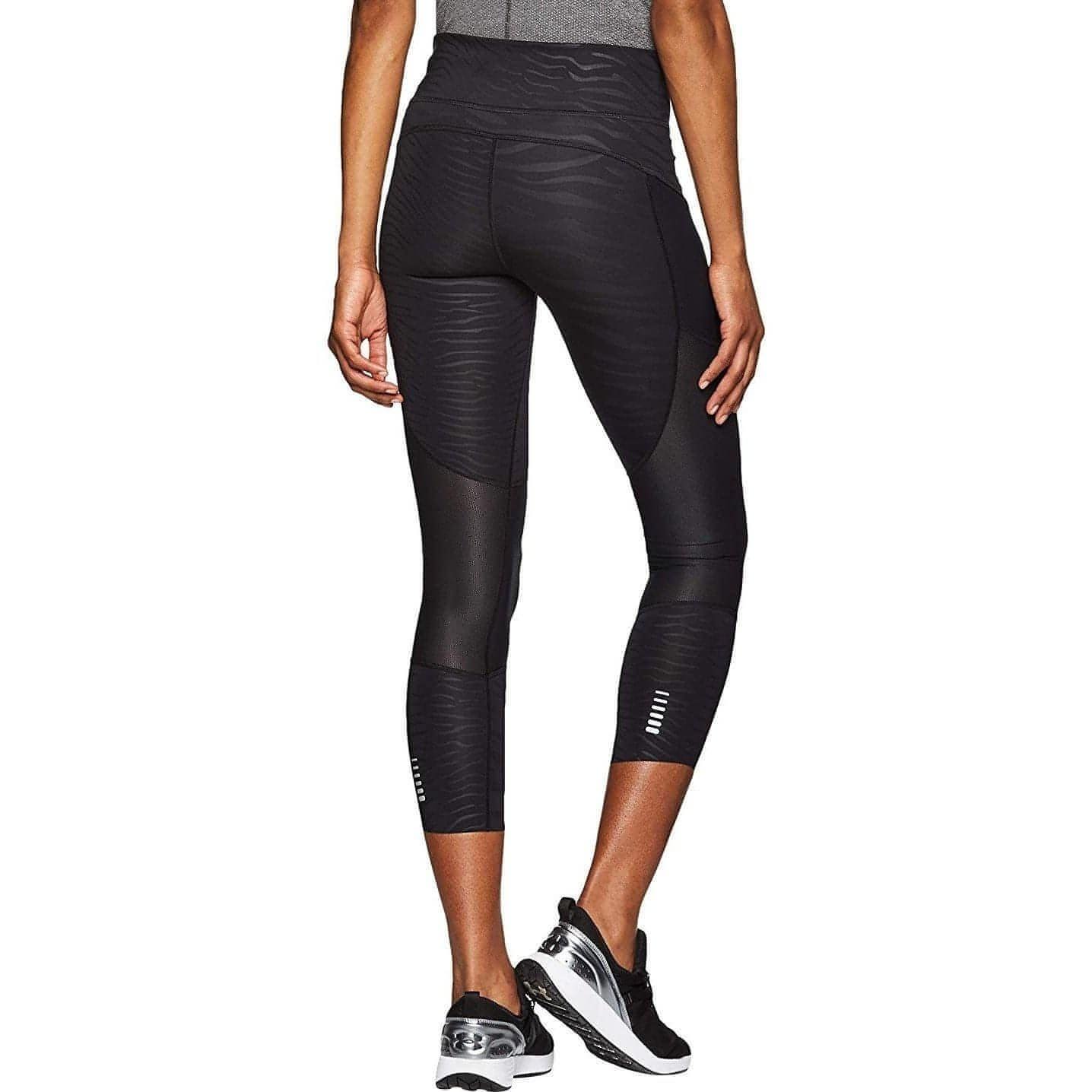 Under Armour Speedpocket Run Womens 3/4 Capri Running Tights - Black –  Start Fitness