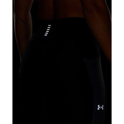 Under Armour SpeedPocket Womens Long Running Tights - Black - Start Fitness