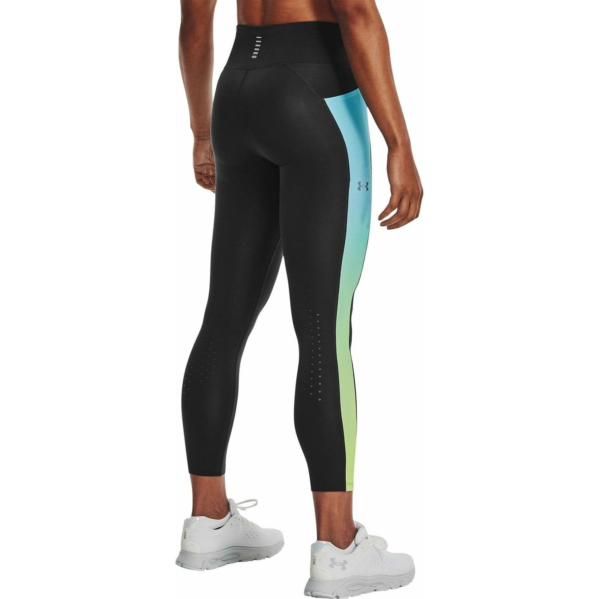 Under Armour SpeedPocket Womens Long Running Tights - Black - Start Fitness