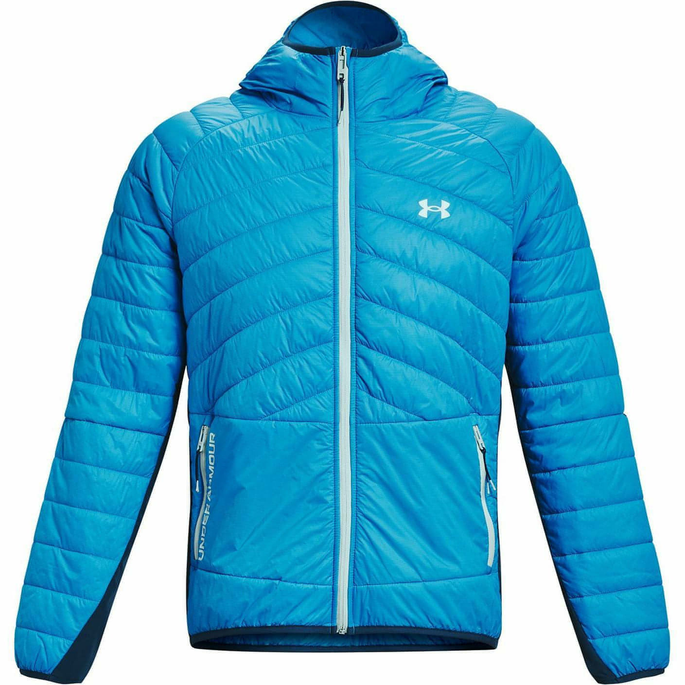 Under Armour Storm ColdGear Reactor Active Mens Hybrid Jacket - Blue - Start Fitness