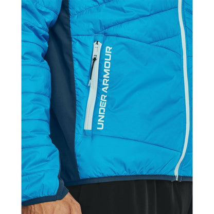 Under Armour Storm ColdGear Reactor Active Mens Hybrid Jacket - Blue - Start Fitness