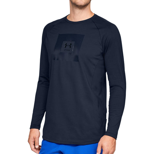 Under Armour Storm Cyclone Long Sleeve Mens Training Top - Navy - Start Fitness