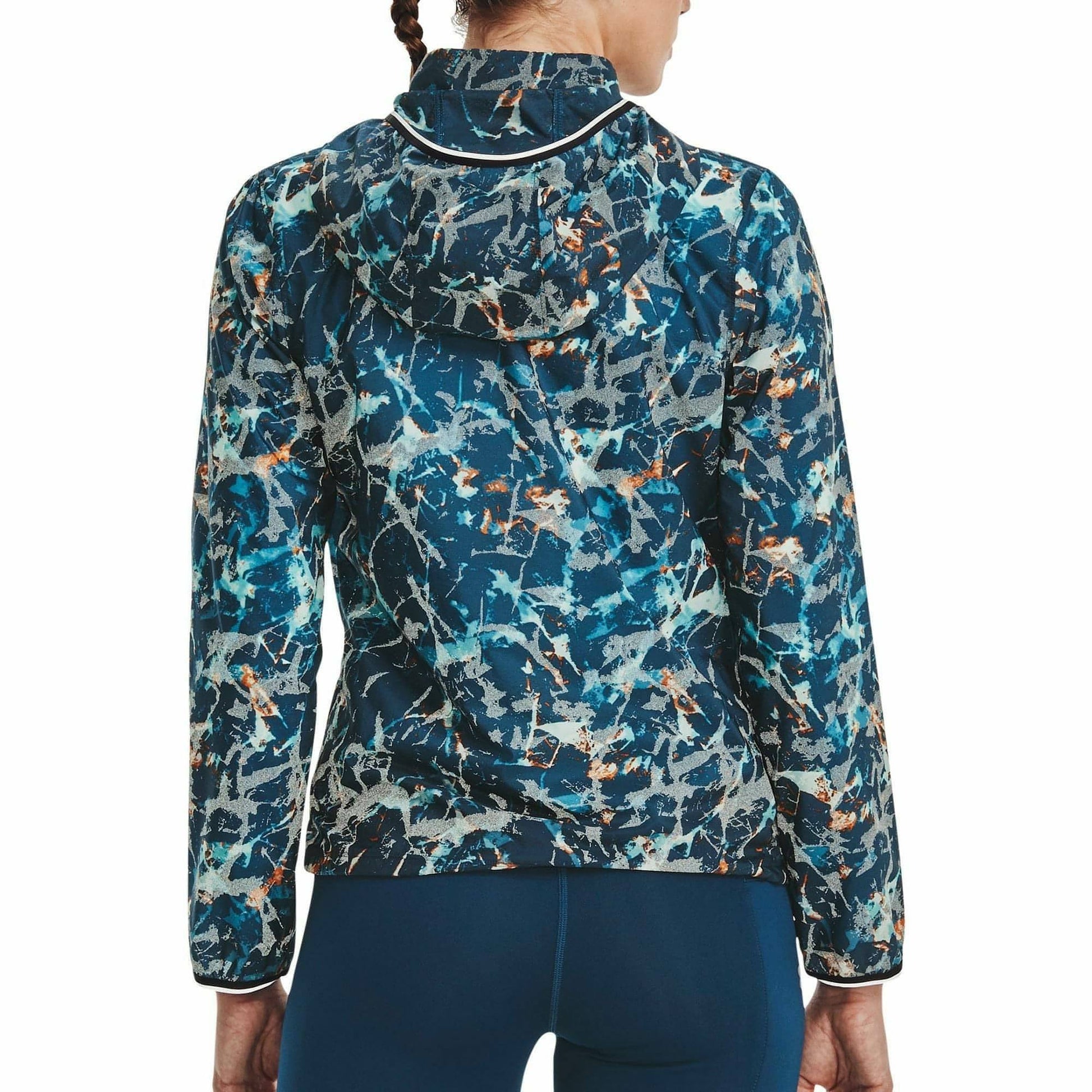 Under Armour Storm OutRun The Cold Womens Running Jacket - Blue - Start Fitness