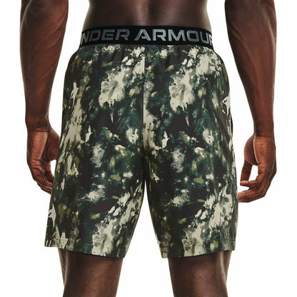 Under Armour Woven Adapt Mens Training Shorts - Green - Start Fitness