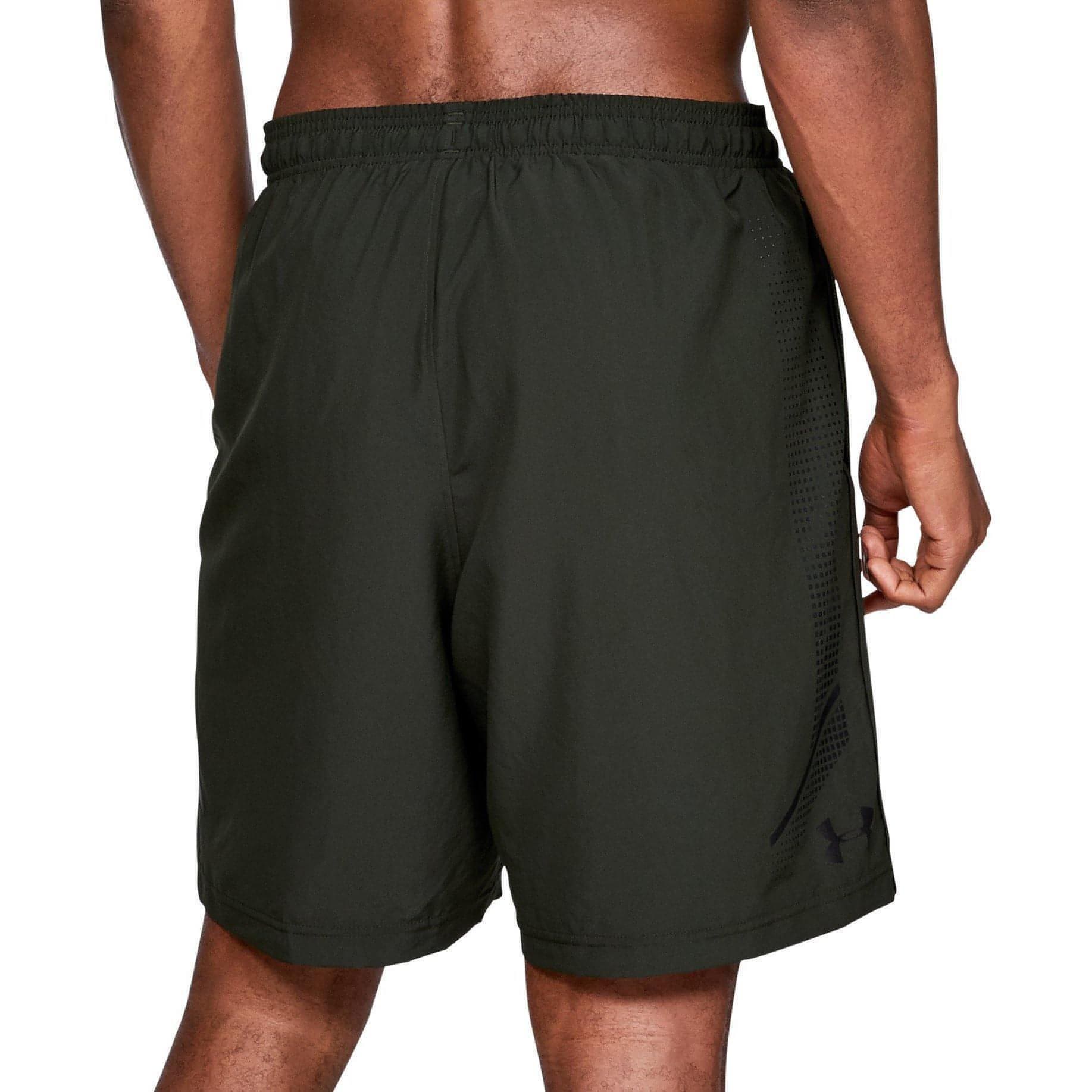 Under Armour Woven Graphic Mens Training Shorts - Green – Start