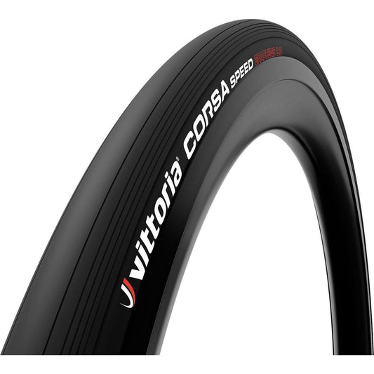 Vittoria Corsa Speed G2.0 Tubeless Ready Road Tyre - Black - Start Fitness